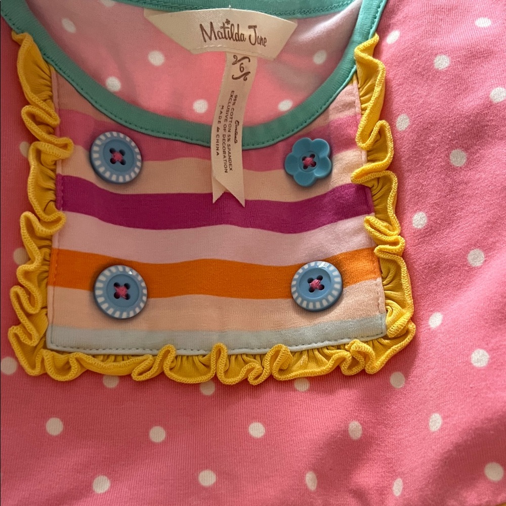 Matilda Jane set includes a "Sweet Popsicle" tunic striped shorties - Picture 5 of 6